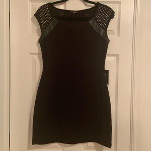 Express black mini dress NWT